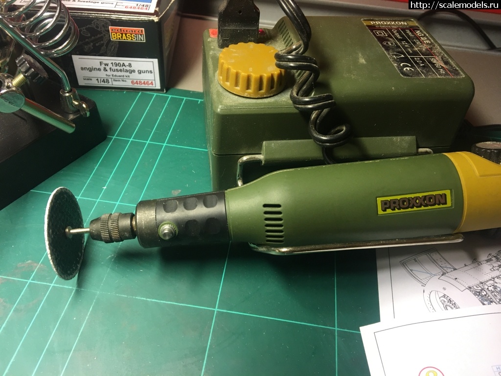 1606588884_proxxon-tool.JPG : #1654231/ Eduard 1/48 Fw 190A-8/R11 Nachtjager -    