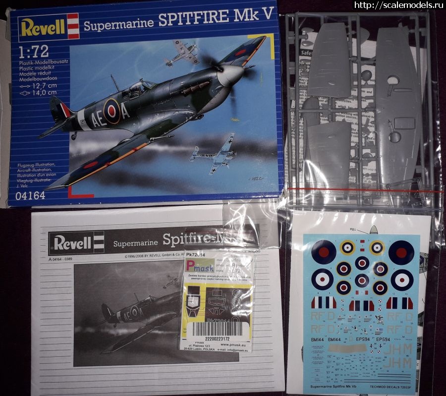 1610020217_spitfire.jpg : Supermarine Spitfire MkV, Revell, 1:72   