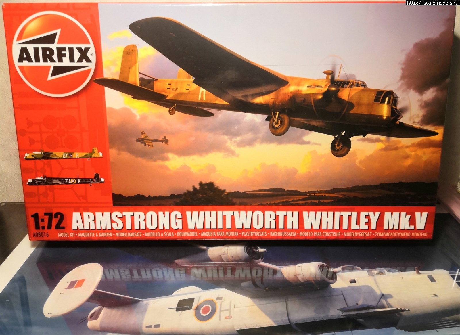 1617642541_IMG_20210405_195150.jpg : Armstrong Whitworth Whitley MkV Airfix 1/72 .  