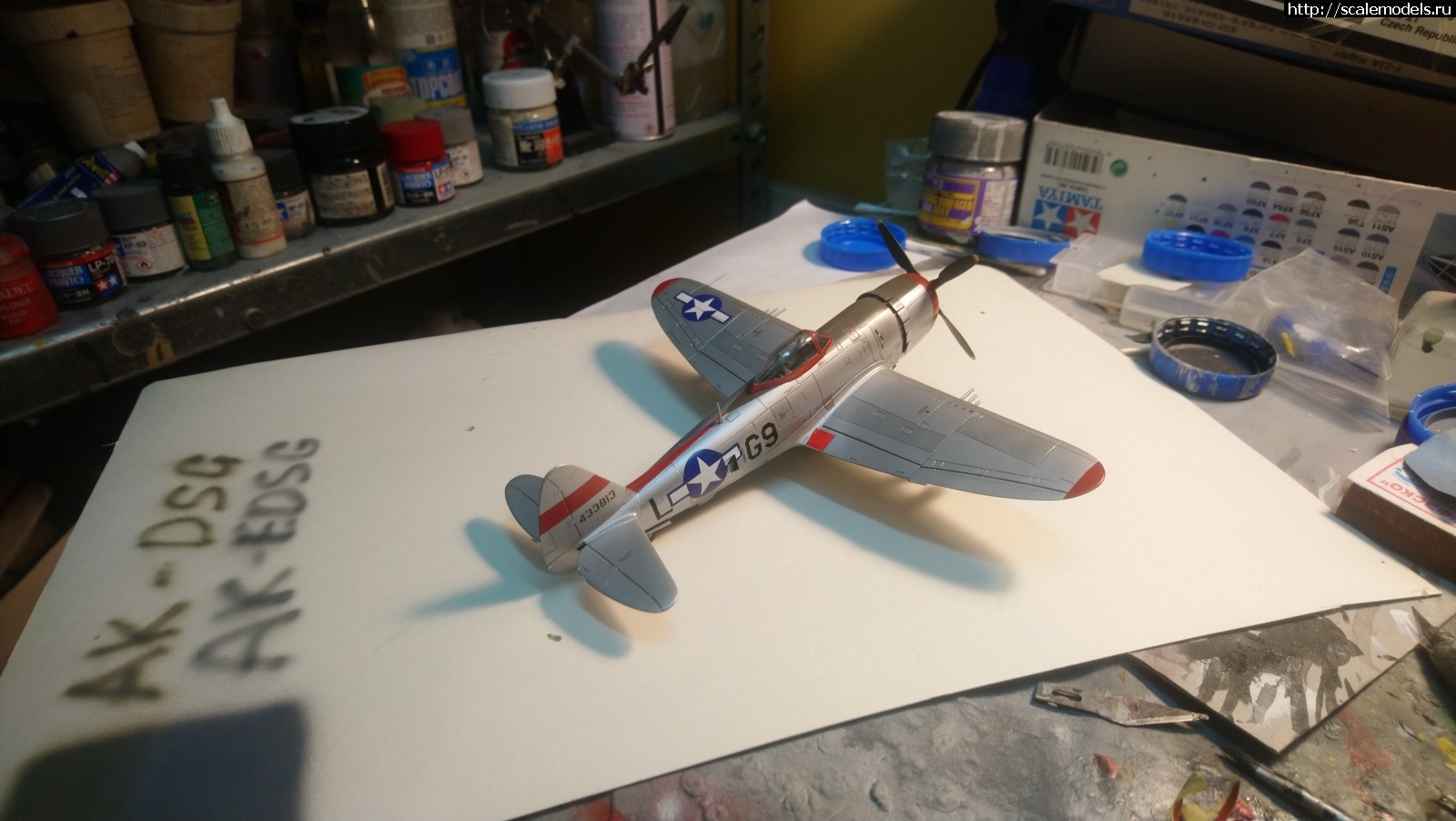1620080510_DSC_1555.JPG : #1684170/ P-47D-30 Thunderbolt Revell 1/72 04155   