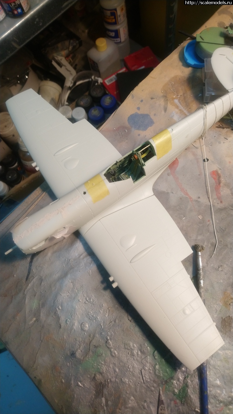 1620860327_16208603023168337475175291618119.jpg : #1685516/ Spitfire Mk. IXc Revell 1/32   