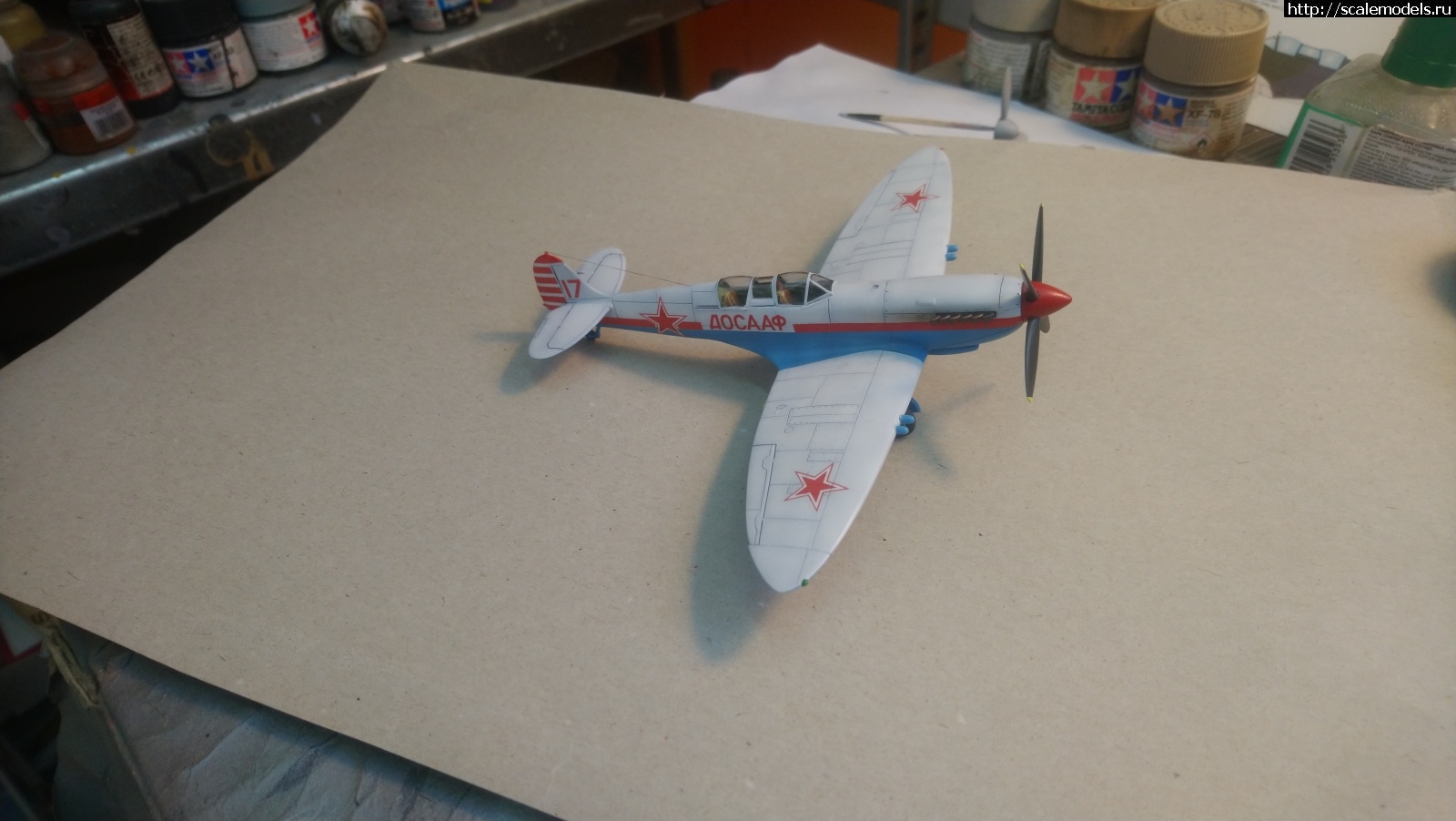 1622009150_DSC_1692.JPG : #1687632/ Spitfire Mk. IX UTI, 1/72 AZ model   