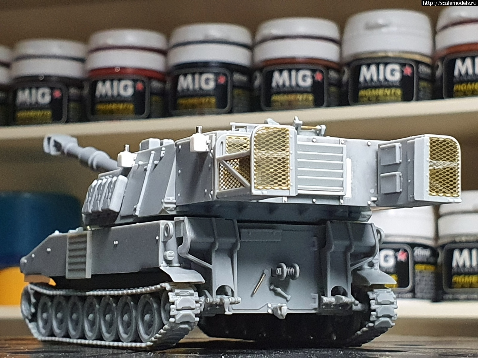 1623908468_20210617_022326.jpg : #1690959/ Riich Models 1/72 M109A6 Paladin. !  