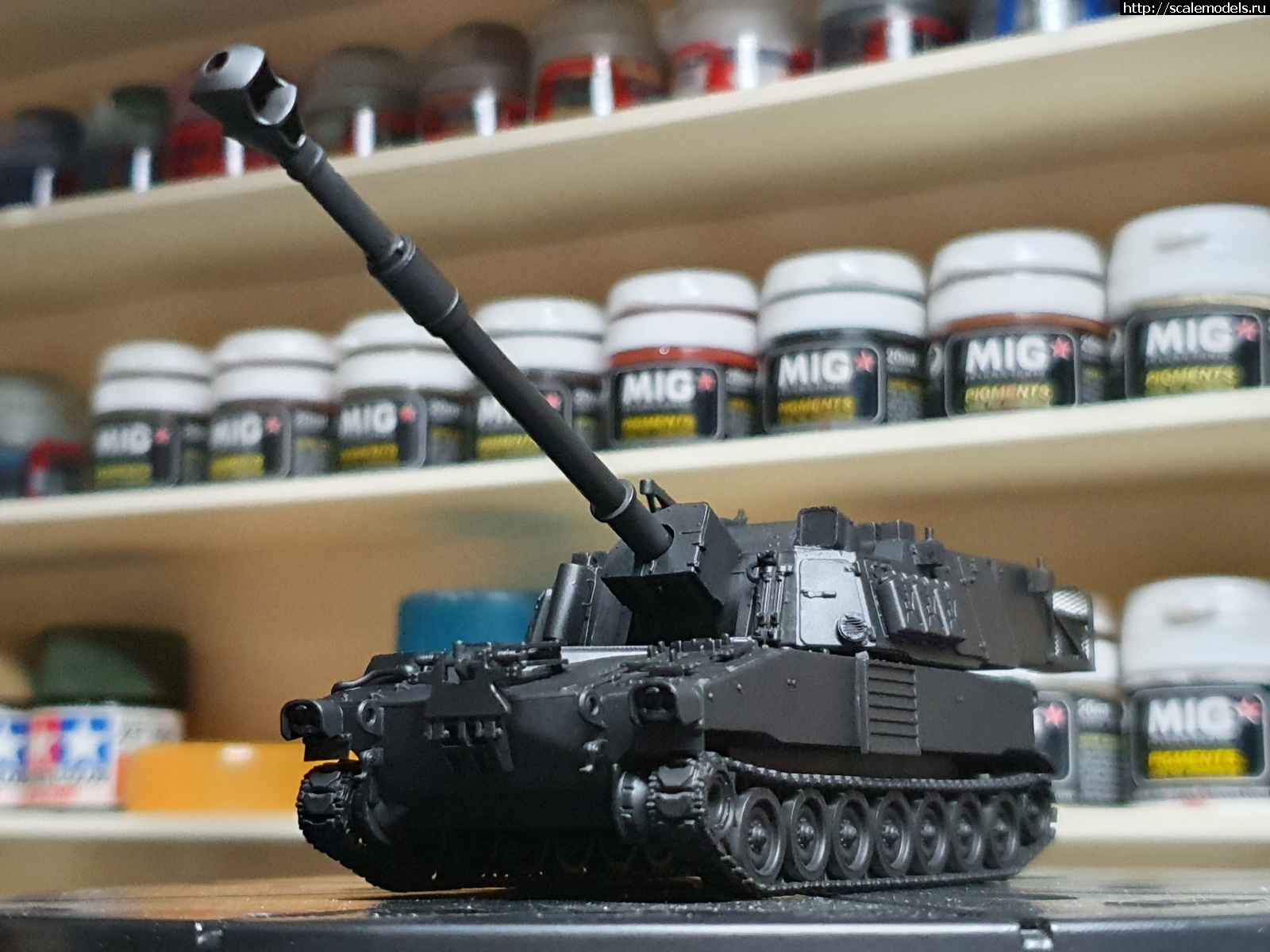 1624254305_20210621_032833.jpg : #1691493/ Riich Models 1/72 M109A6 Paladin. !  