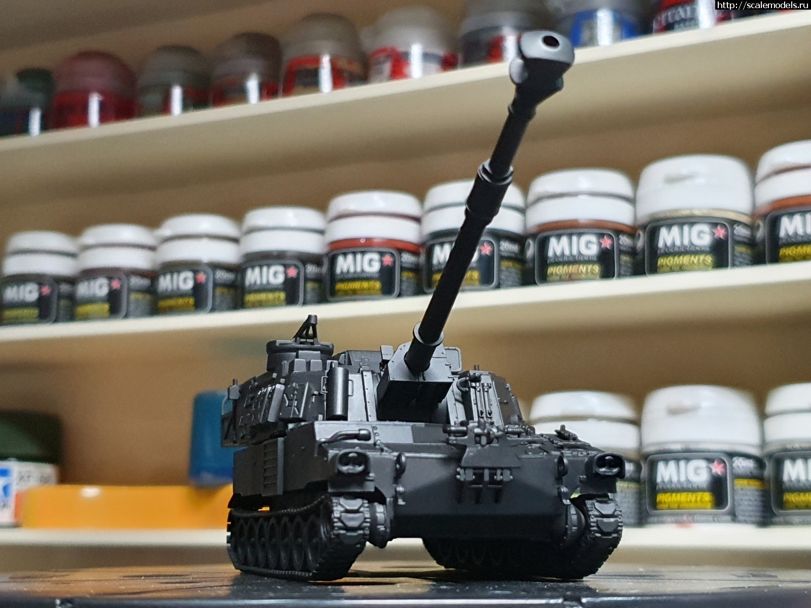 1624254495_20210621_032748.jpg : #1691493/ Riich Models 1/72 M109A6 Paladin. !  