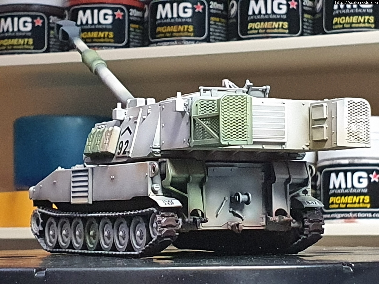 1625490901_20210704_164038.jpg : #1693220/ Riich Models 1/72 M109A6 Paladin. !  