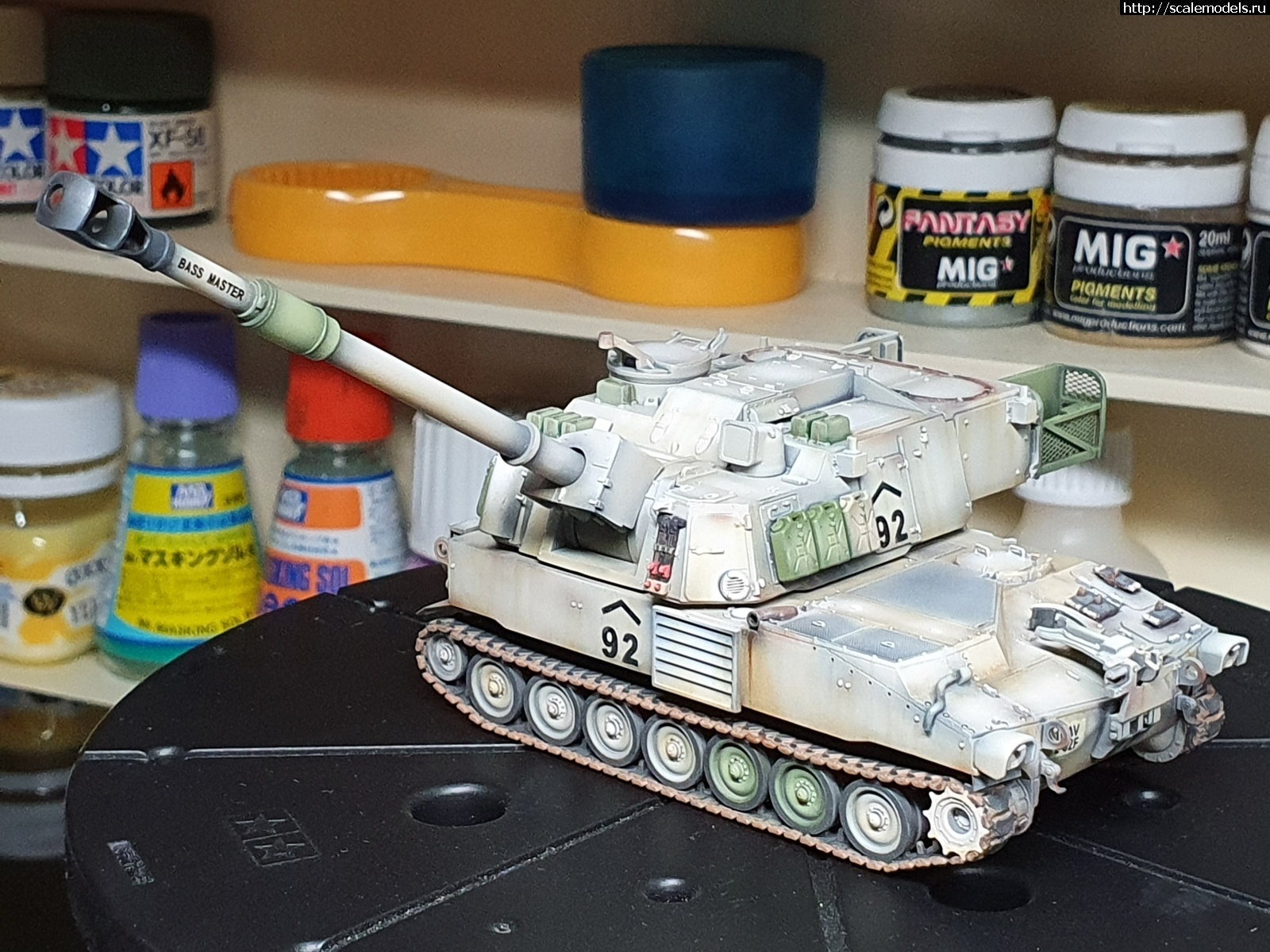 1626948880_20210722_032818.jpg : #1695388/ Riich Models 1/72 M109A6 Paladin. !  