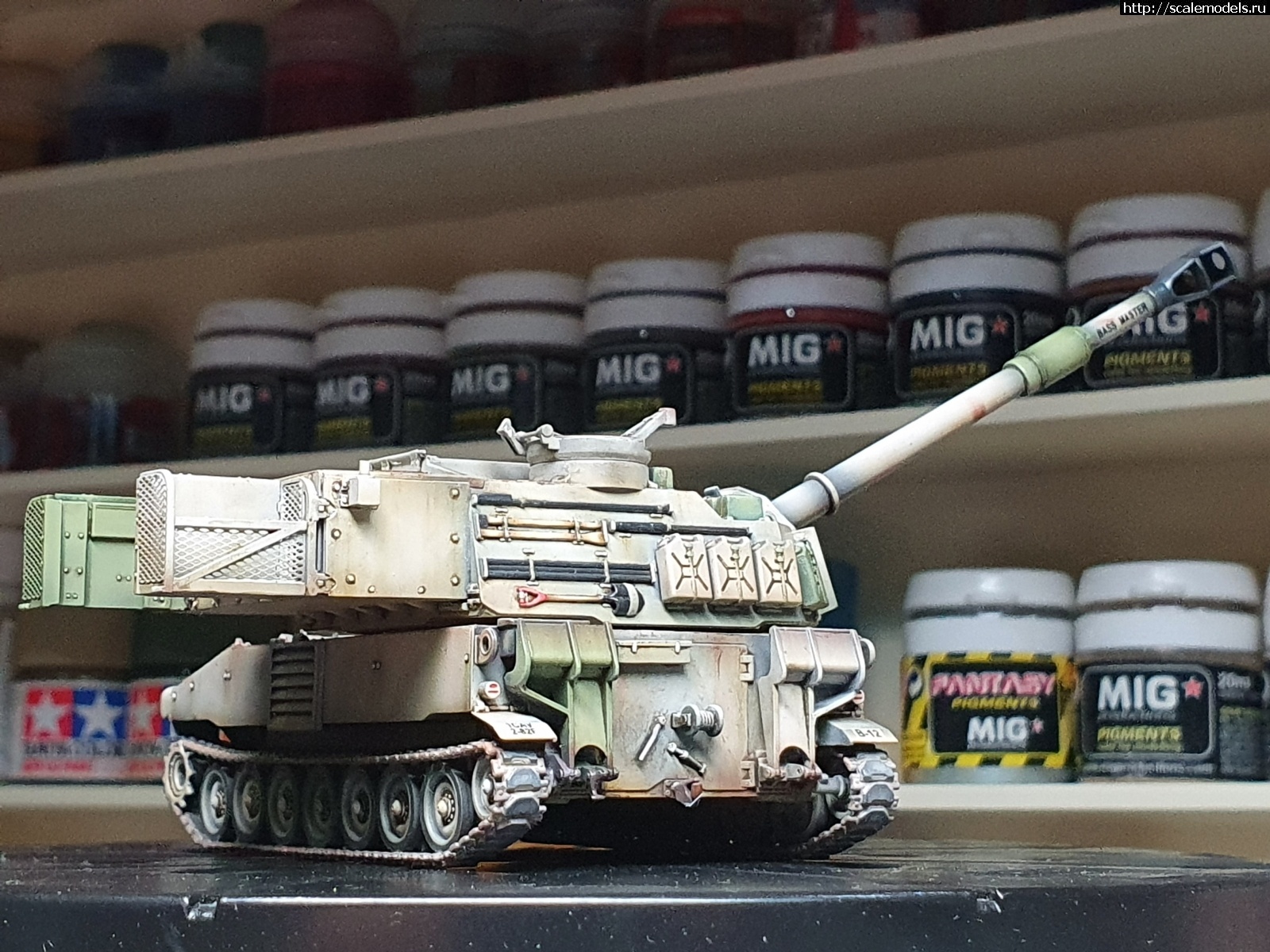 1627366399_20210727_033224.jpg : #1695873/ Riich Models 1/72 M109A6 Paladin. !  