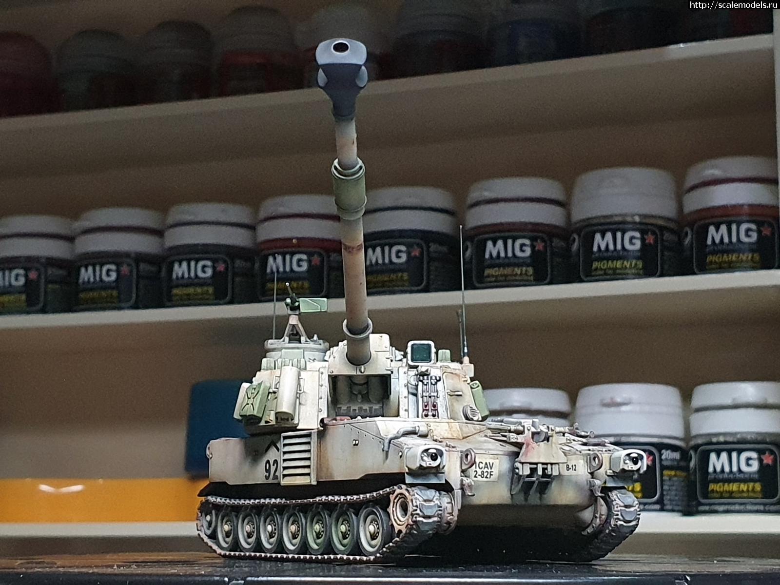 1629191980_20210817_032006.jpg : #1699024/ Riich Models 1/72 M109A6 Paladin. !  