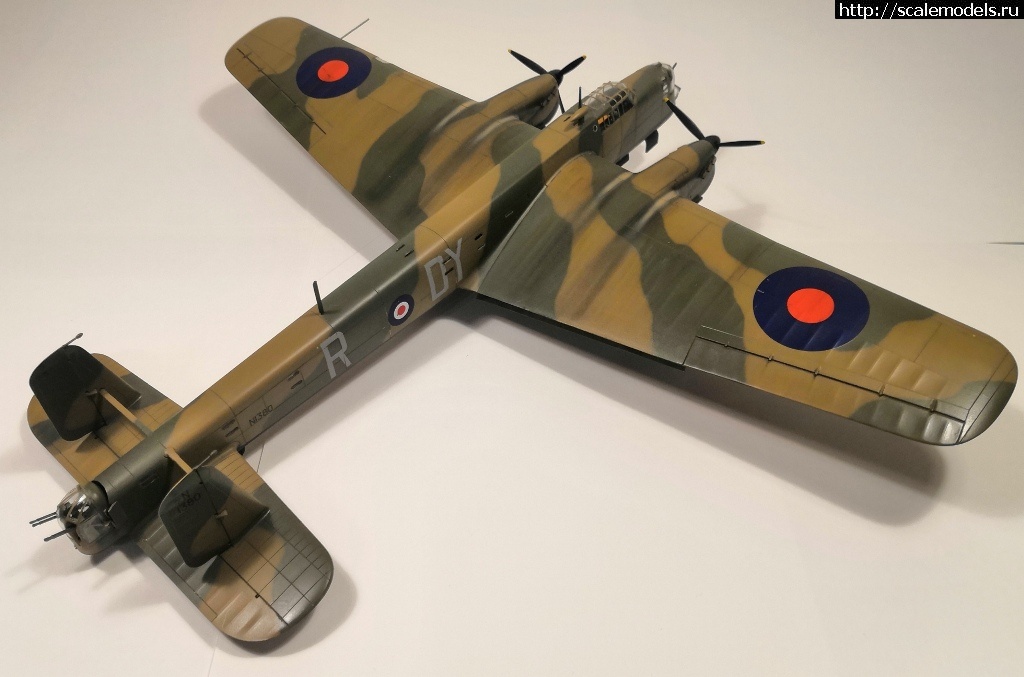 1636282407_IMG_20211107_150503.jpg : #1710257/ Armstrong Whitworth Whitley MkV Airfix 1/72 .  