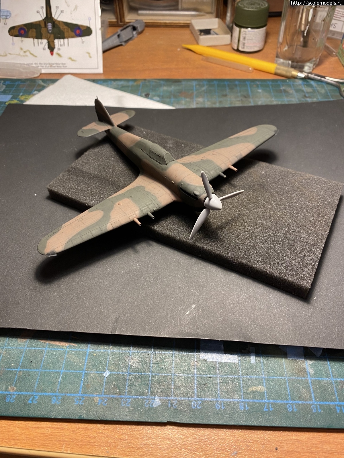 1639075825_84D070FD-0695-429E-BCD2-0C51FC939593.jpeg : #1715546/ 1/72 Hurricane Mk.IIc trop, Arma hobby. .  