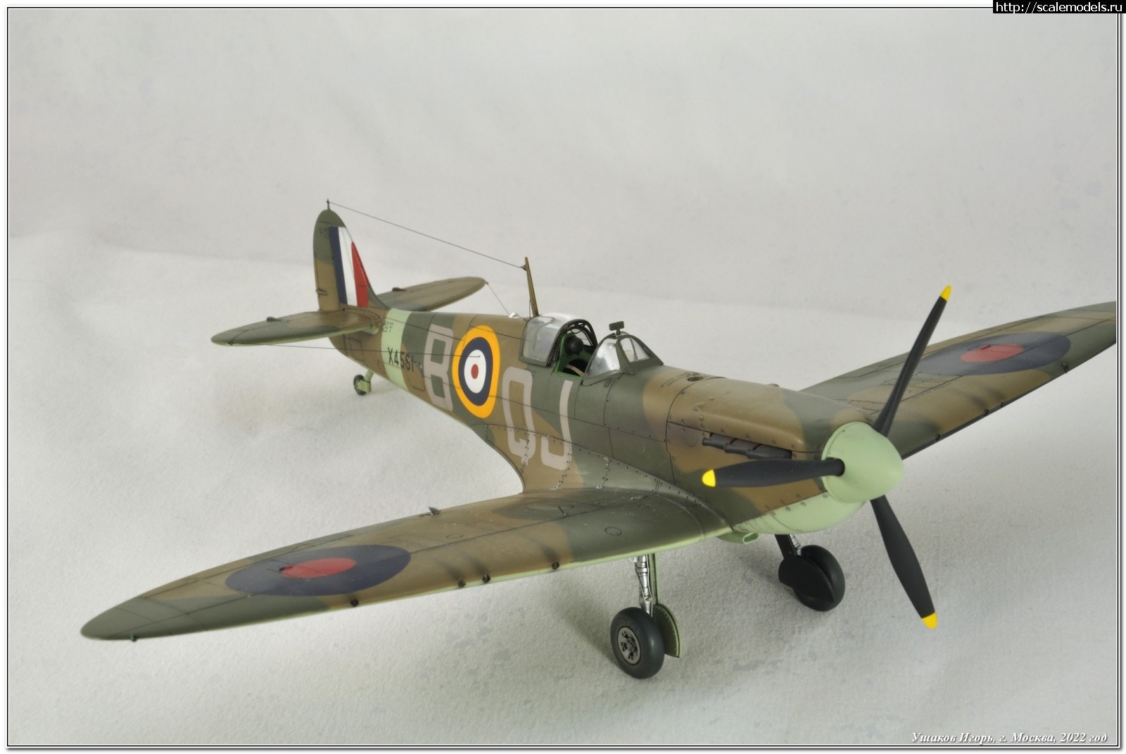 1641221822_DSC_5826_00001.jpg : #1720005/ Supermarine Spitfire Mk.I, Tamiya, 1/48   