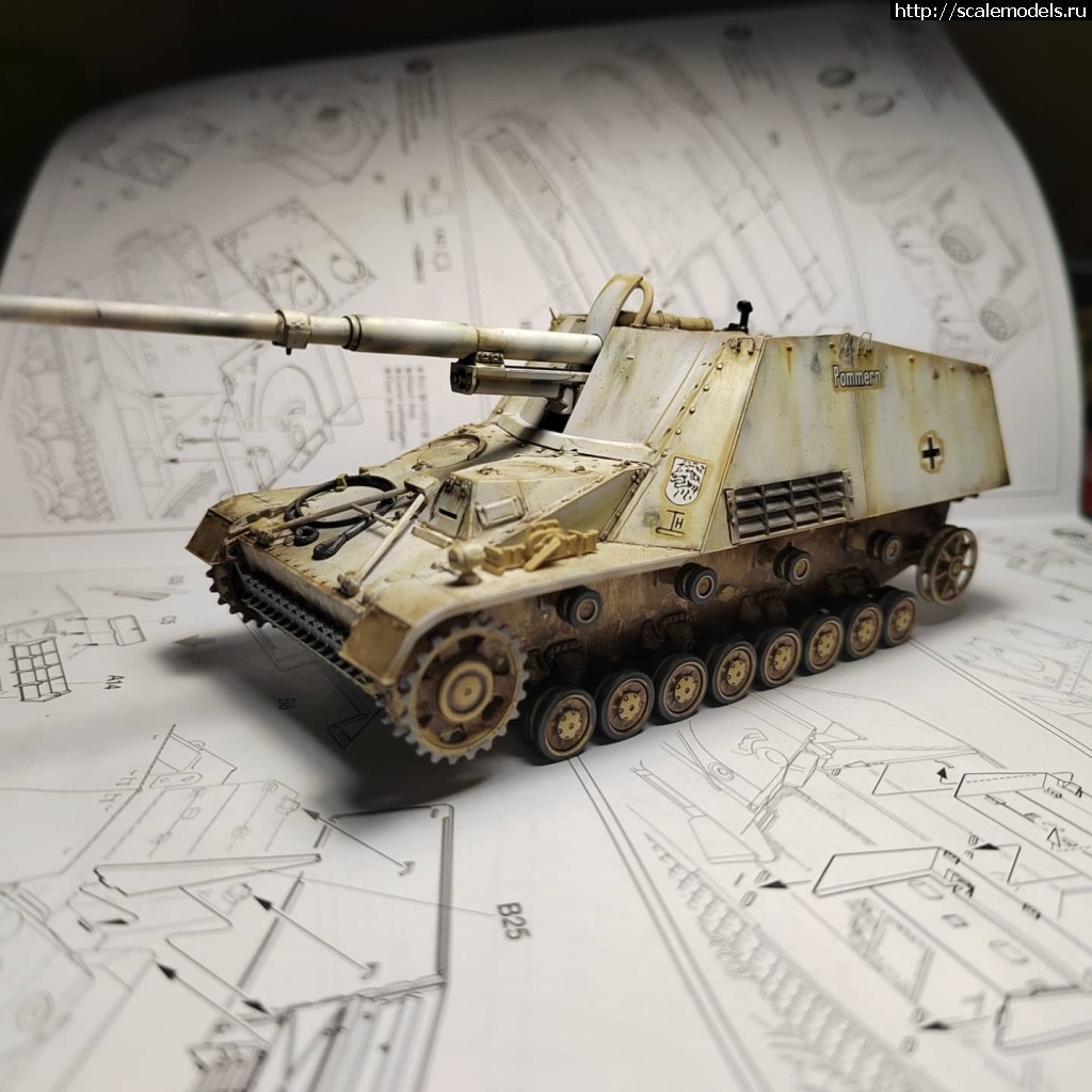 1641391657_IMG_20220104_230721_023.jpg : #1720404/ Tamiya Nashorn 1/48. .  