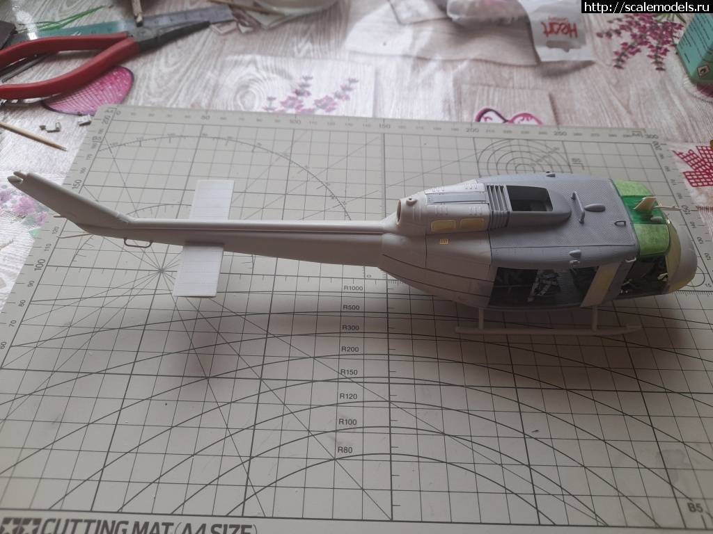 1642362832_20220114_110346.jpg : #1722510/ UH-1D "Huey" Kitty Hawk 1\48 -   