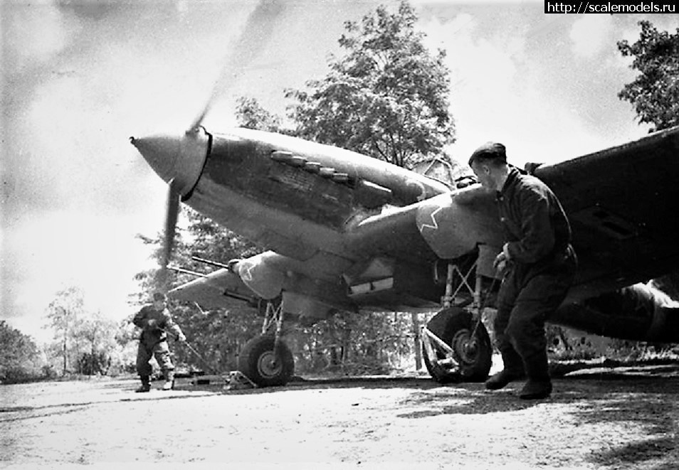 1643141861_tekhniki_gotovt_il-2_k_boevomu_vyletu.jpg : #1724104/ ��-2/1.������ 1/48. "��������" ��� �������.������. ������� ����