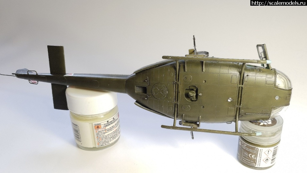 1644224138_20220206_112429.jpg : #1726060/ UH-1D "Huey" Kitty Hawk 1\48 -   
