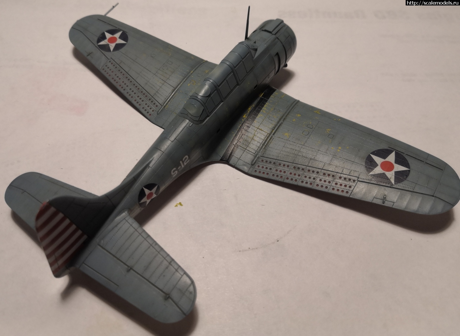 1645729265_IMG_20220224_235904.jpg : #1729453/ SBD-3 Dauntless hasegawa 1/72 .  