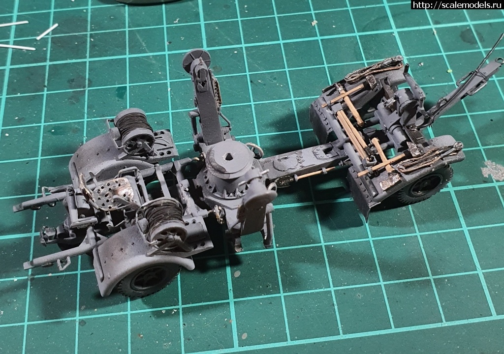 1645910501_20220227_001933.jpg : #1729626/ 1/72 Sd.Kfz.7 Orange Hobby+Flak18(+Hasegava)  