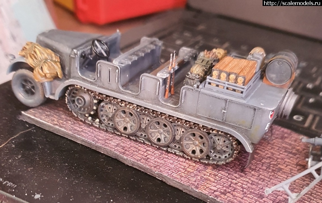 1648655327_20220330_075335.jpg : #1733880/ 1/72 Sd.Kfz.7 Orange Hobby+Flak18(+Hasegava)  