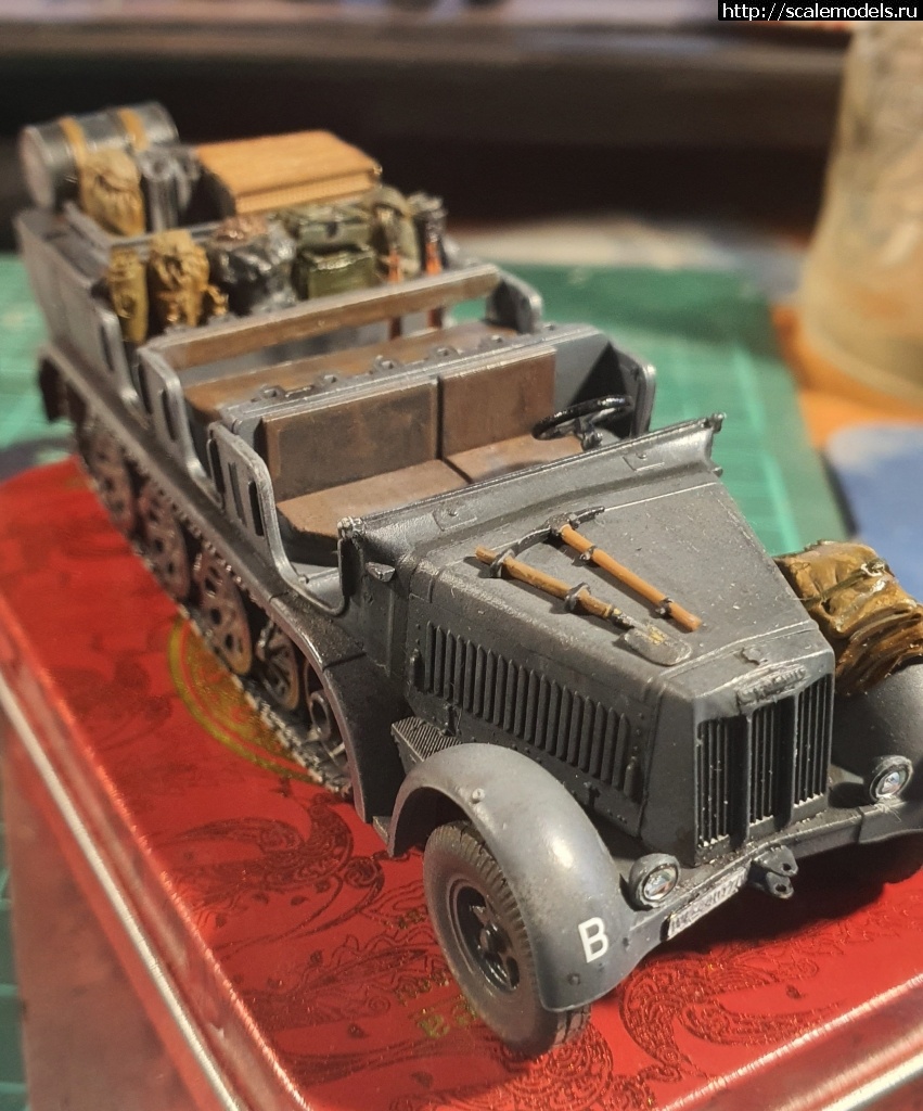 1648655332_20220330_183453.jpg : #1733880/ 1/72 Sd.Kfz.7 Orange Hobby+Flak18(+Hasegava)  