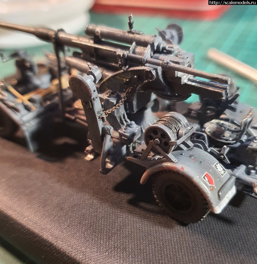 1651182531_20220429_004557.jpg : #1737061/ 1/72 Sd.Kfz.7 Orange Hobby+Flak18(+Hasegava)  