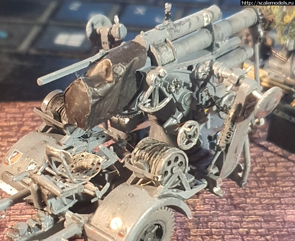 1652011417_20220508_145336.jpg : #1738131/ 1/72 Sd.Kfz.7 Orange Hobby+Flak18(+Hasegava)  