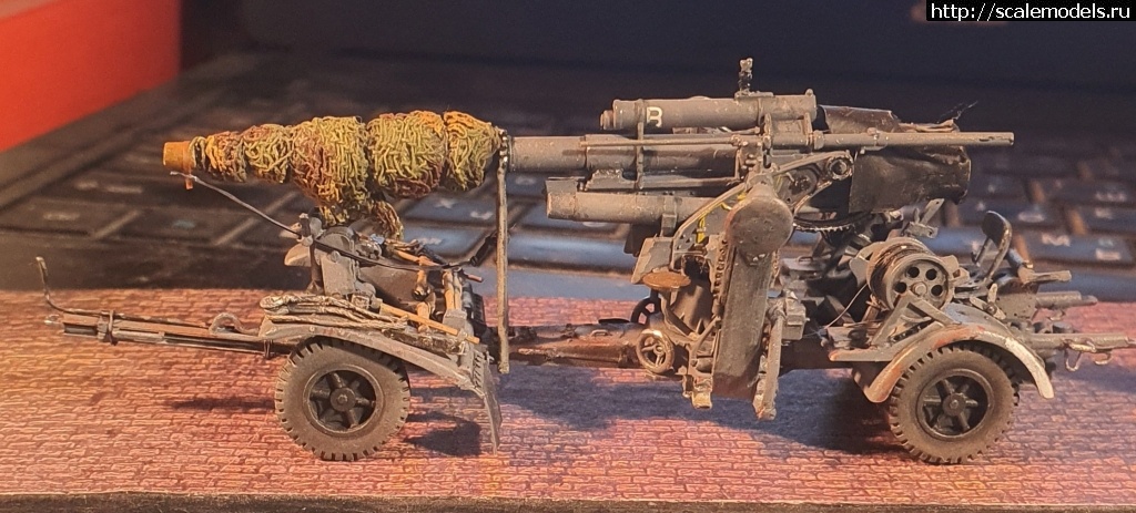 1652011419_20220508_145427.jpg : #1738131/ 1/72 Sd.Kfz.7 Orange Hobby+Flak18(+Hasegava)  