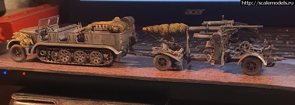 1652011421_20220508_145924.jpg : #1738131/ 1/72 Sd.Kfz.7 Orange Hobby+Flak18(+Hasegava)  