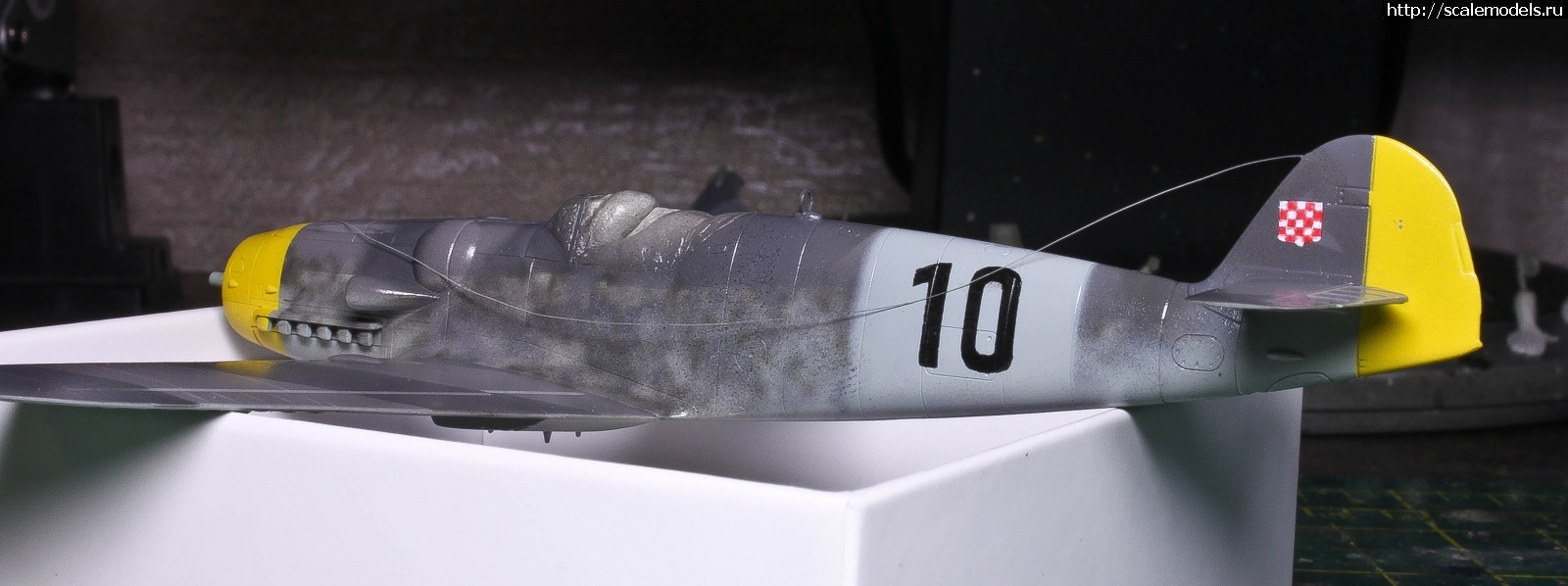 1654368363_IMG_4187.jpg : #1741458/ Messerschmitt Bf 109 G-14   1/72, Academy.   