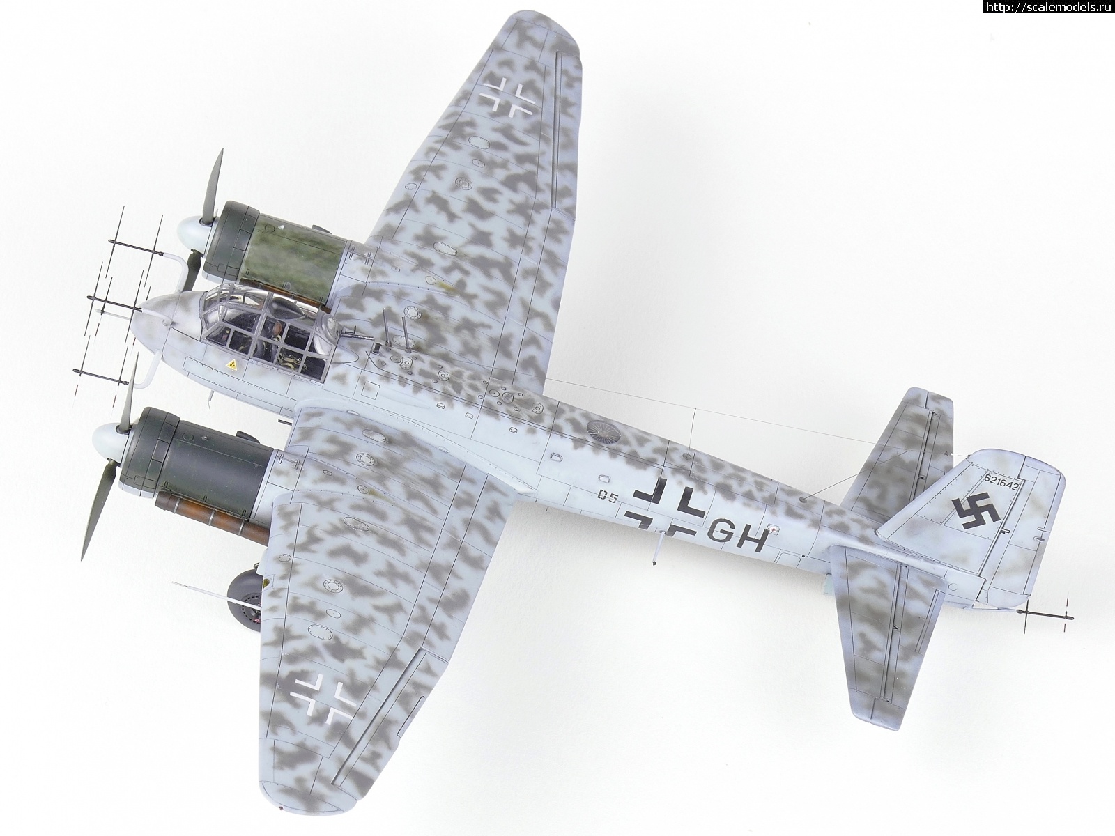 1673373240_38.jpg : #1768743/ Junkers Ju88G-6 FuG220 1/72, Hasegawa ������ ������� ����