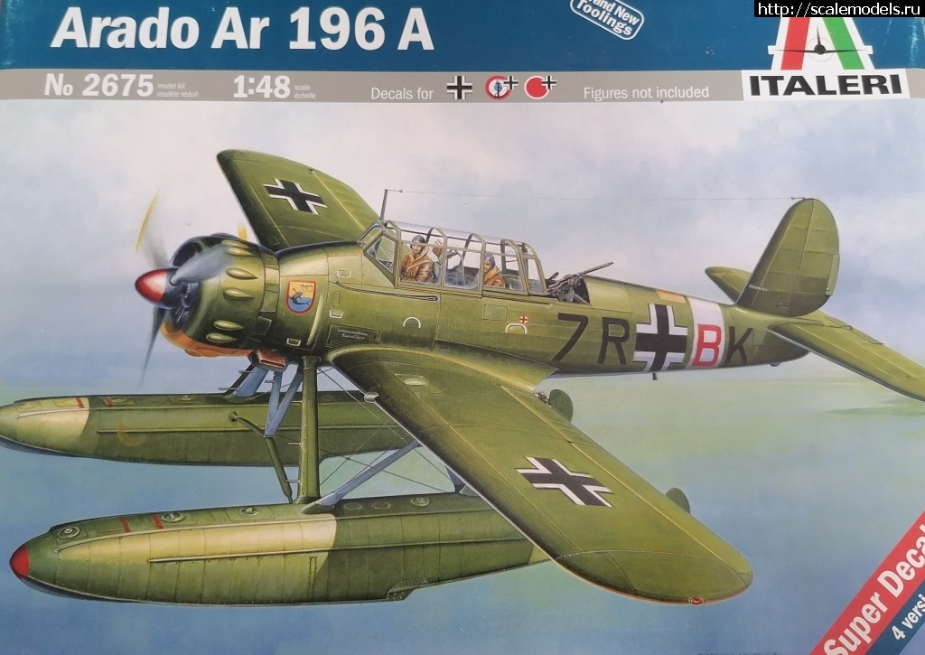 1676196481_IMG_20230212_150353.jpg : Arado Ar-196A  Italeri 1/48  