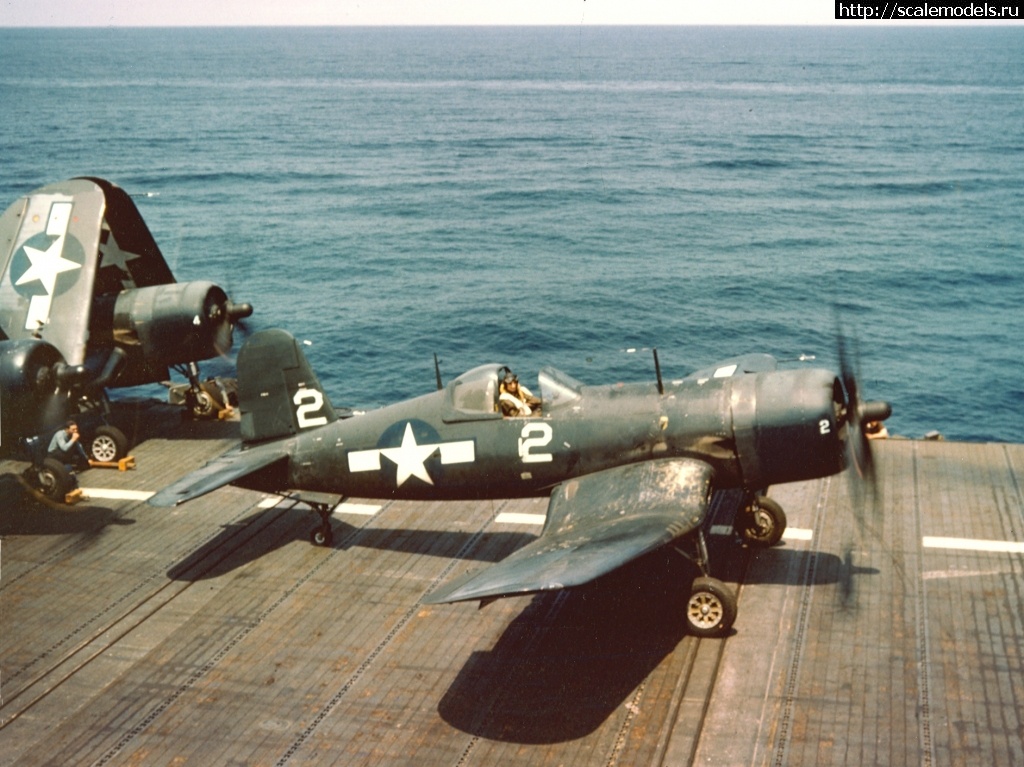1705482168_F4U-4_of_VBF-82_on_USS_Randolph_CV-15_c1946.jpg : #1814614/ Tamiya 1/48 Vought F4U-1A Corsair(#16576) -   