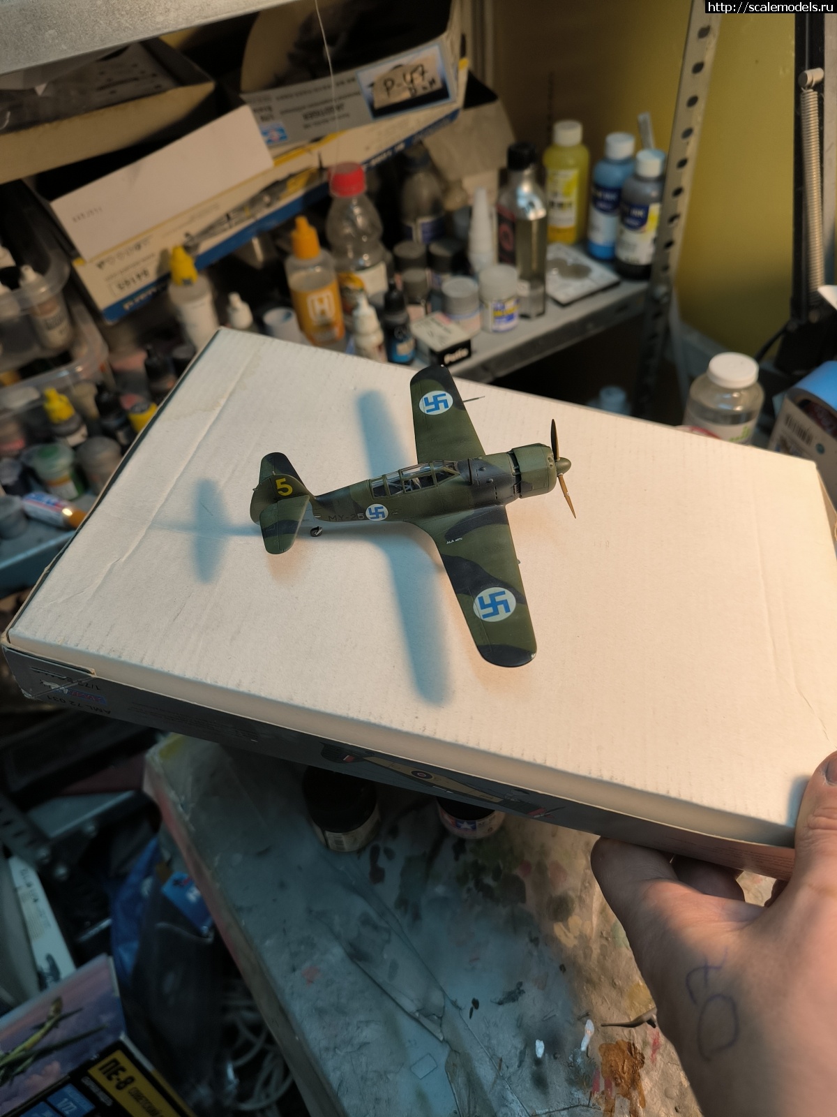 1706567245_IMG_20240130_002624.jpg : #1816533/ VL Myrsky II 1/72 Special hobby !  