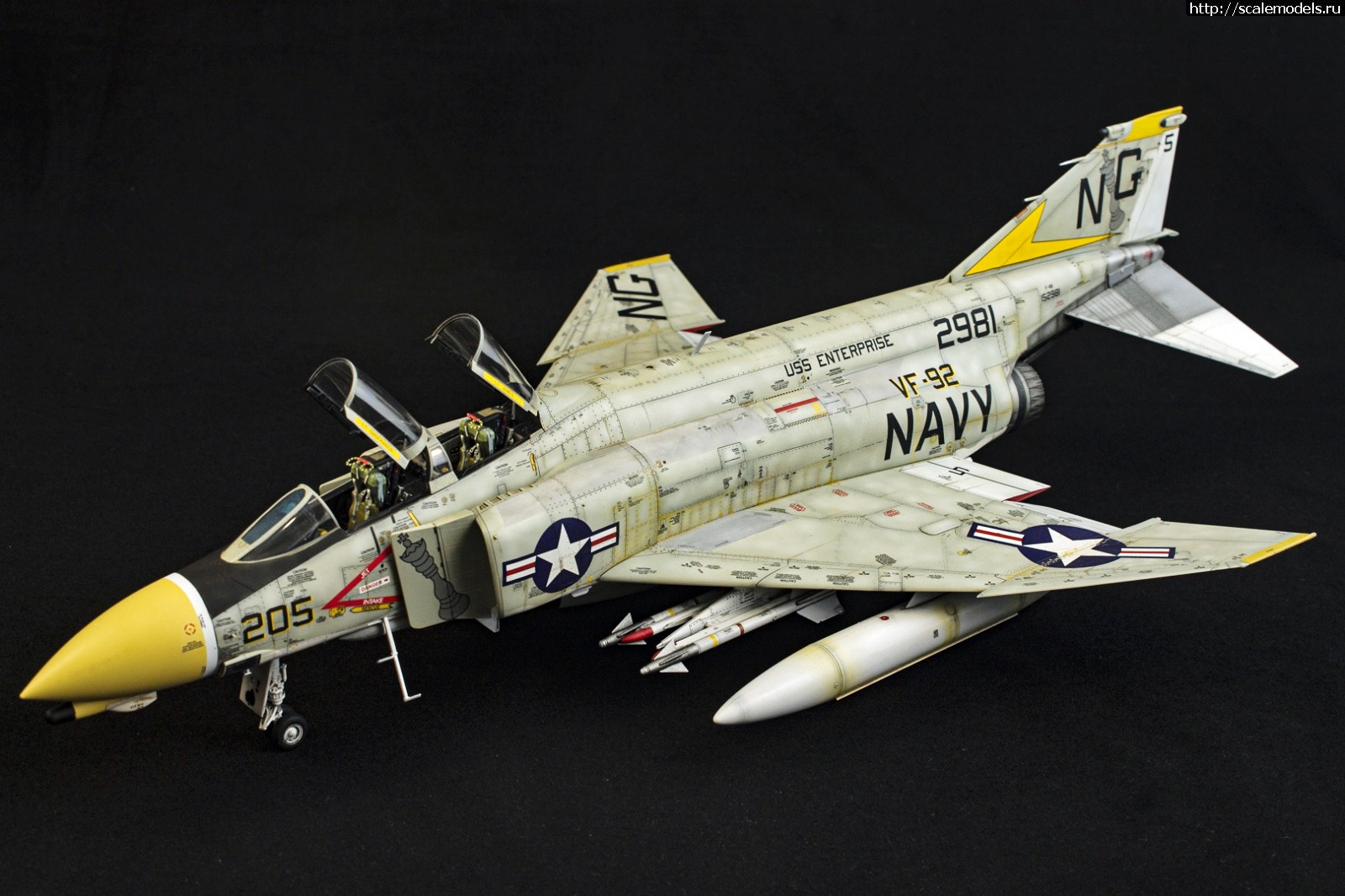 1721388190_1721302445_1exp.jpg : #1840414/ McDonnell Douglas F-4B Phantom II TAMIYA 1:48   