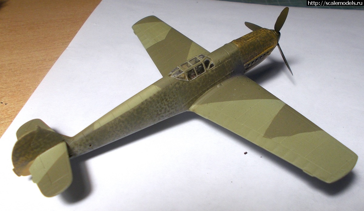 1724611652_DSCN7478.JPG : #1844796/ Messerschmitt Bf-109 E-3/4  1:72 Academy  