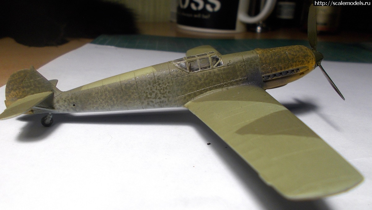 1724611657_DSCN7485.JPG : #1844796/ Messerschmitt Bf-109 E-3/4  1:72 Academy  
