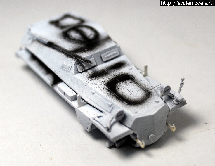 1741623338_IMG_5730.JPG : #1871200/ Sd.Kfz.253 Propaganda Fahrzeug (S-Model 1/72) ������� ����