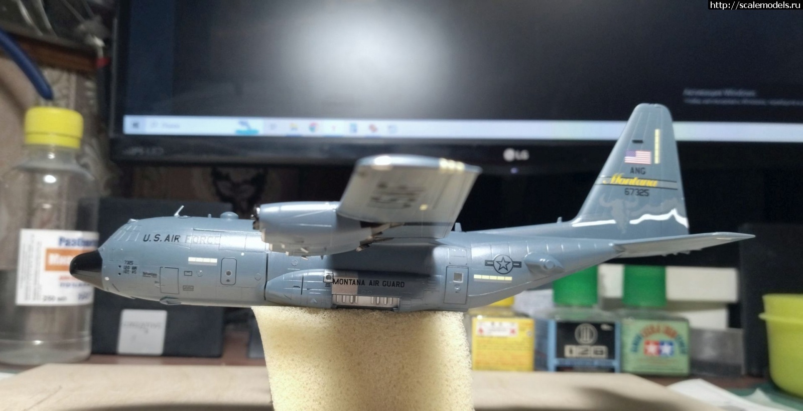 1744668055_IMG_20250415_003710.jpg : #1875613/ C-130H Hercules G.W.H 1/144 ������! ������� ����