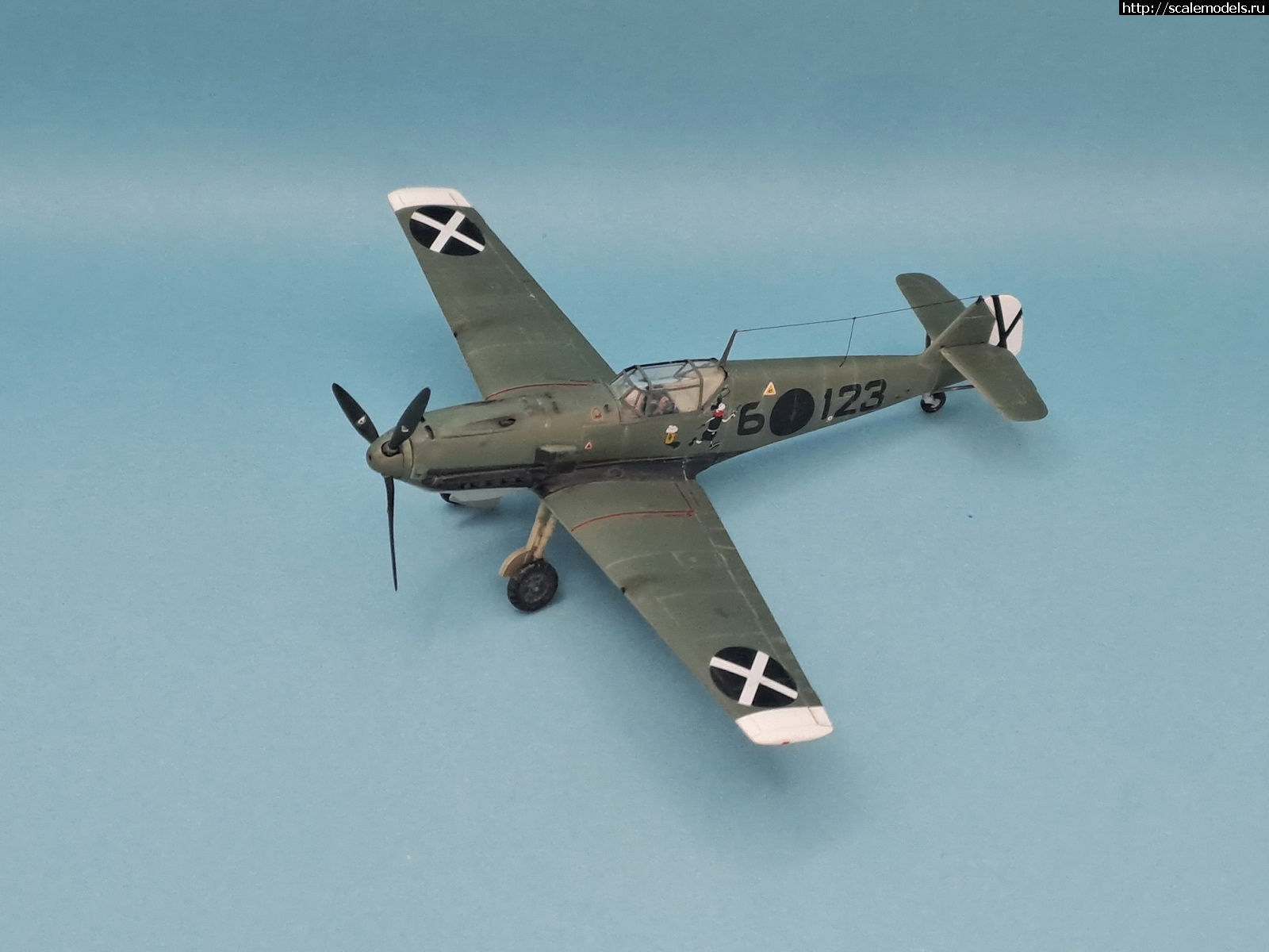 1745160393_20250420_181749.jpg : #1876413/ Bf-109e �3 Az models 1/72 ������� ����