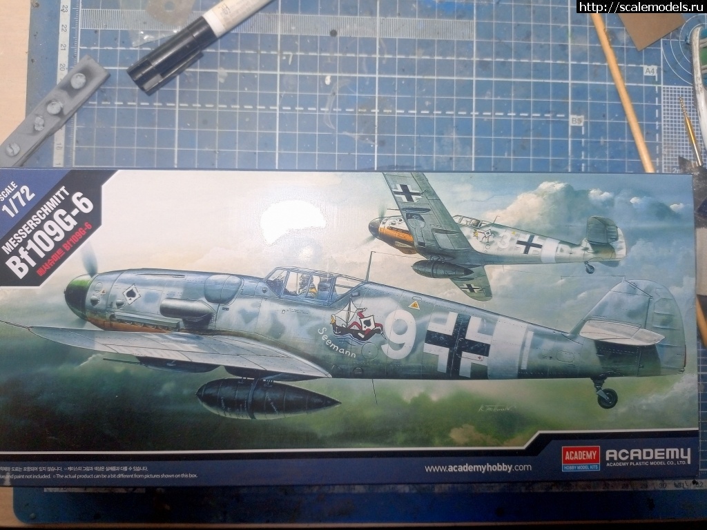 1747712301_IMG_20250520_095411_006.jpg : Bf109 G-6 1/72 ��� ������ ������� ����