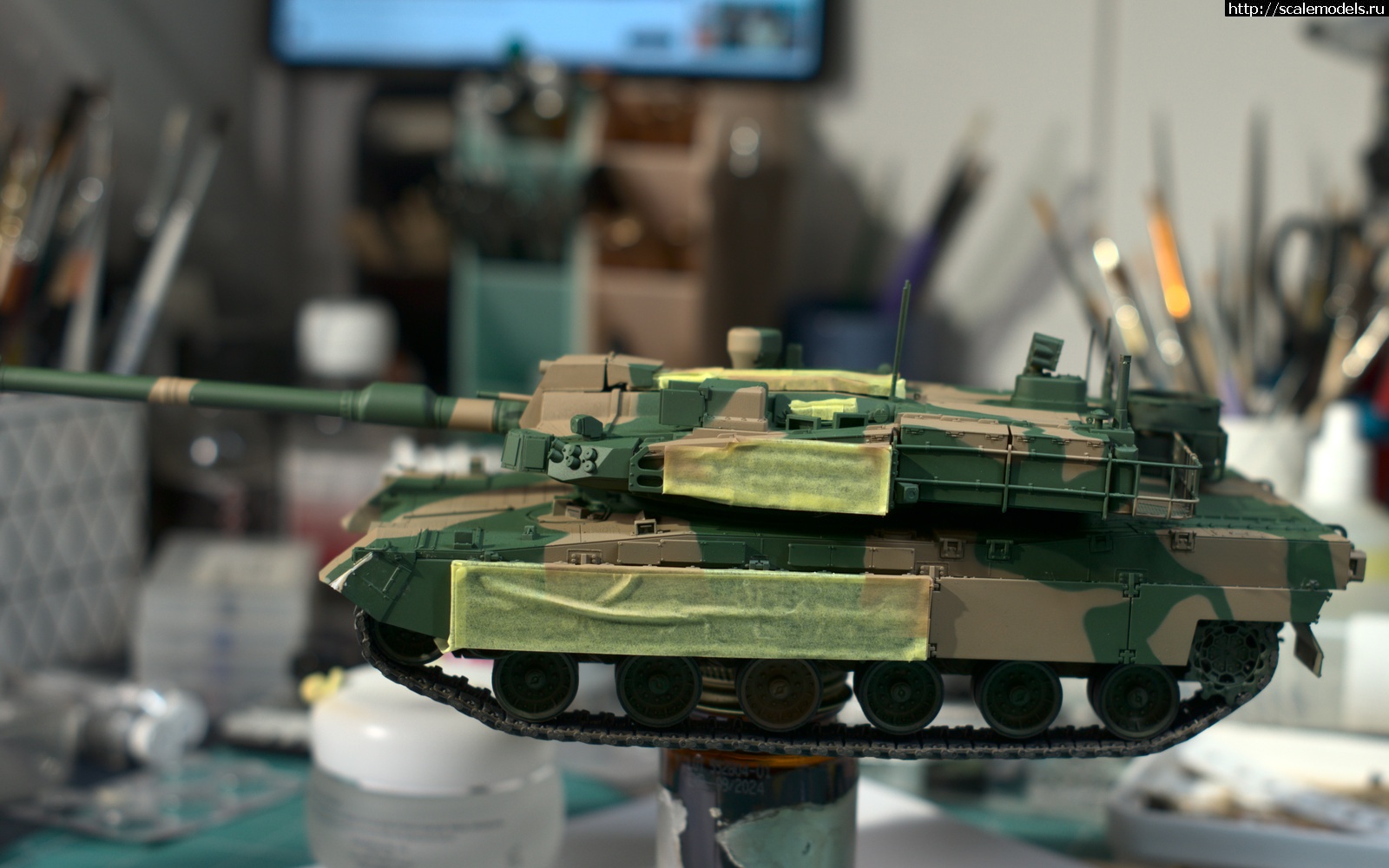 1748627851_DSC04362.jpg : #1881240/ K2 "Black Panther" 1/35 Academy 13511 !  