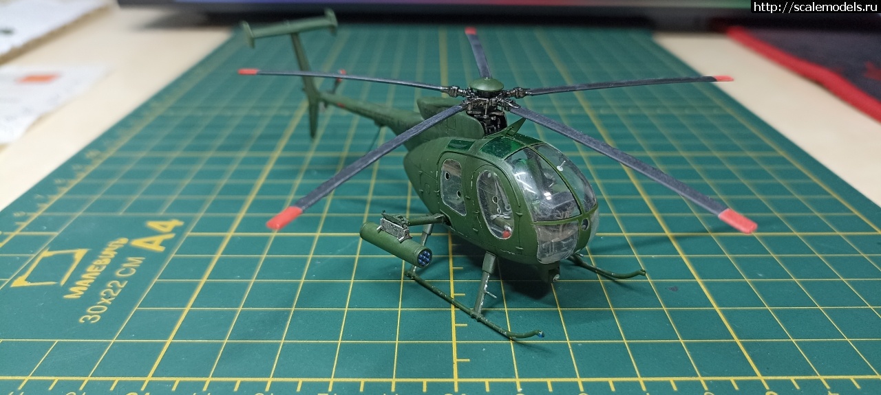 1757385113_IMG_20250909_052326.jpg : #1889546/ AH-6A Night Fox Italeri 1/72  