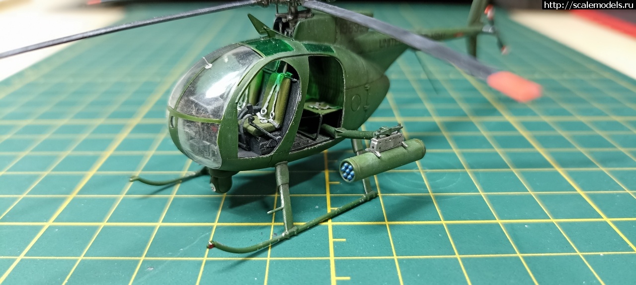 1757385126_IMG_20250909_052436.jpg : #1889546/ AH-6A Night Fox Italeri 1/72  