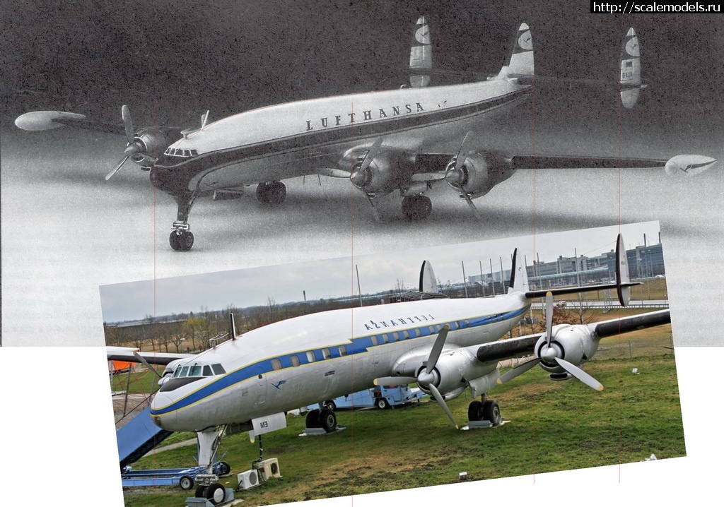 1761919448_risunok1.JPG : #1893897/ ����� Revell 1/144 L 1049G Super Con...(#17658) - ���������� ������� ����