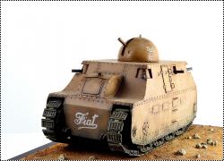 Criel Model 1/35 Fiat 2000 -    