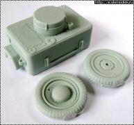 Обзор Signifer 1/32 SN32002 - Luftwaffe Oil Cart WWII