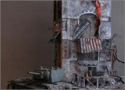 Диорама 1/35 Грозный КВ-1