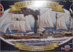 Обзор Airfix 1/180 P.S. Great Western 1837