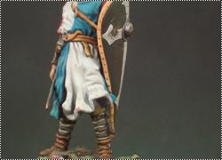 Обзор Andrea Miniatures 54mm Норманнский рыцарь (Хастингс 1066)