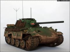 Dragon 1/35 Pz.Bef.Wg. Panther Ausf.F -    